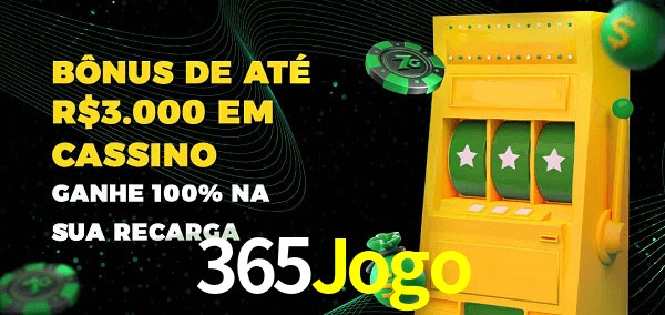 365Jogo melhor bônus de depósito